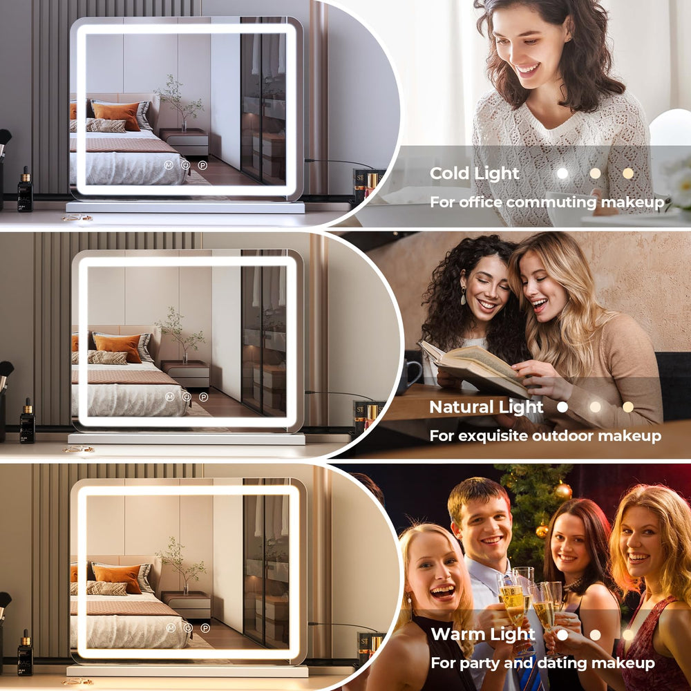 ZL ZELing vanity mirror back holes for wall mounting.