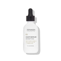 Zenagen Densifying Hair Serum bottle front view supports thicker-looking hair.