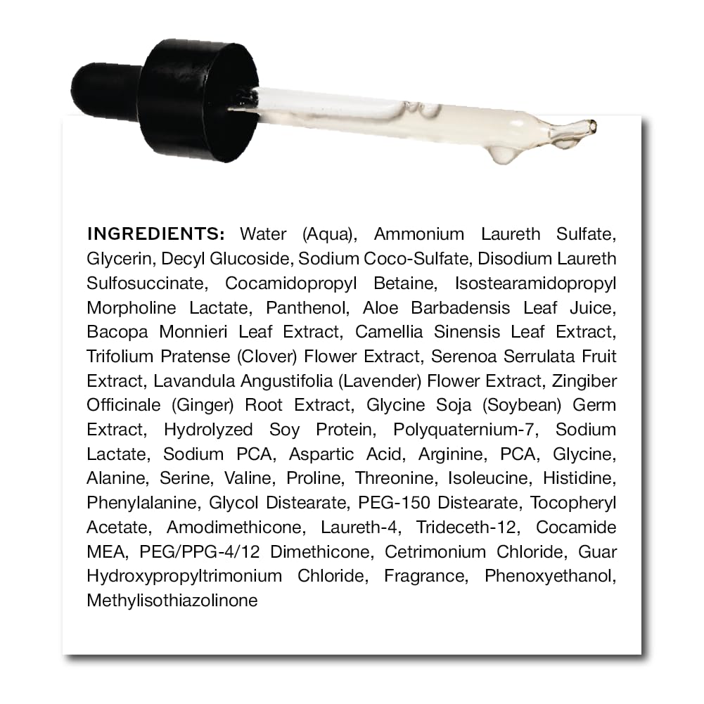 Zenagen Densifying Hair Serum scalp-application on thinning areas