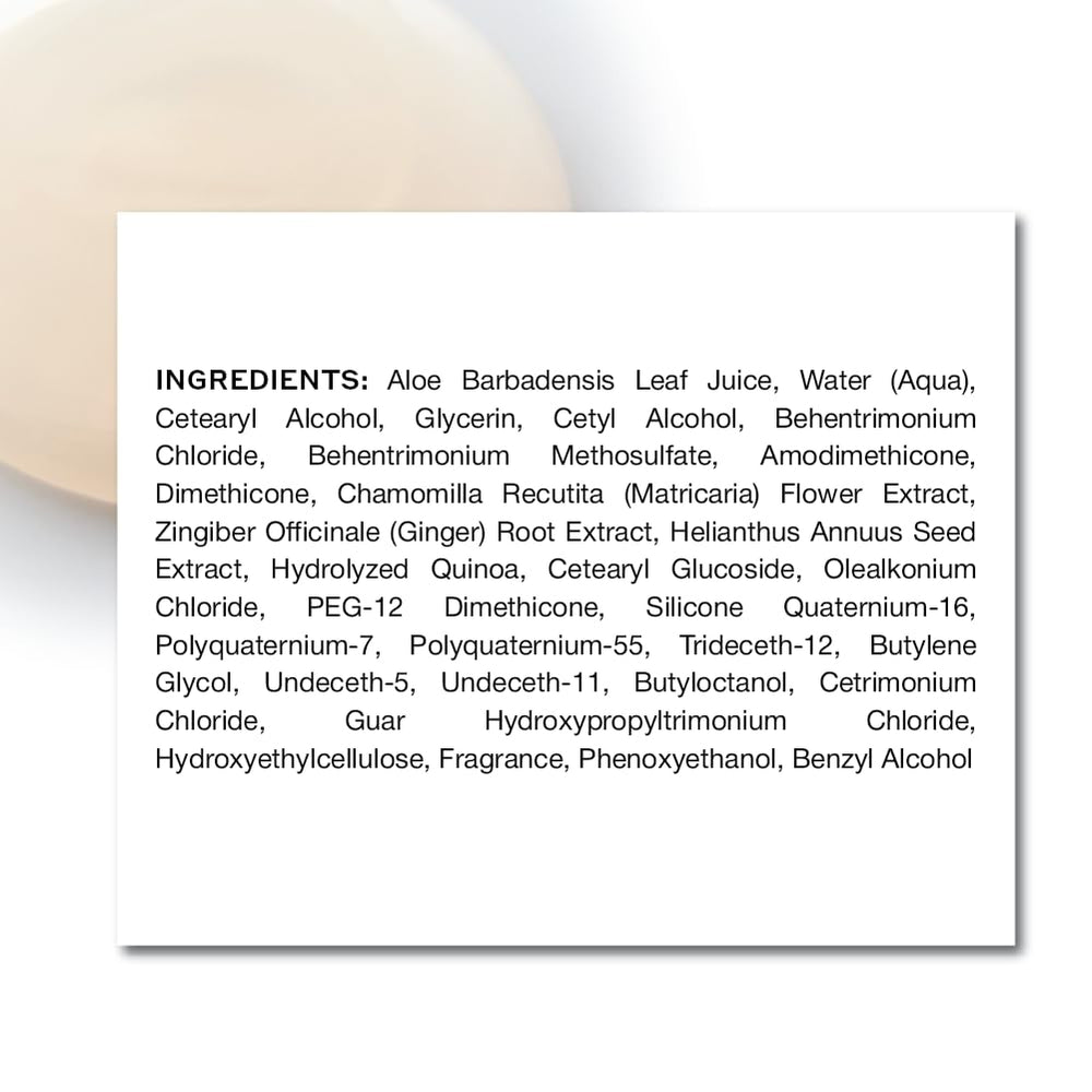 Zenagen Evolve ingredients label highlights vegan, paraben-free formula.