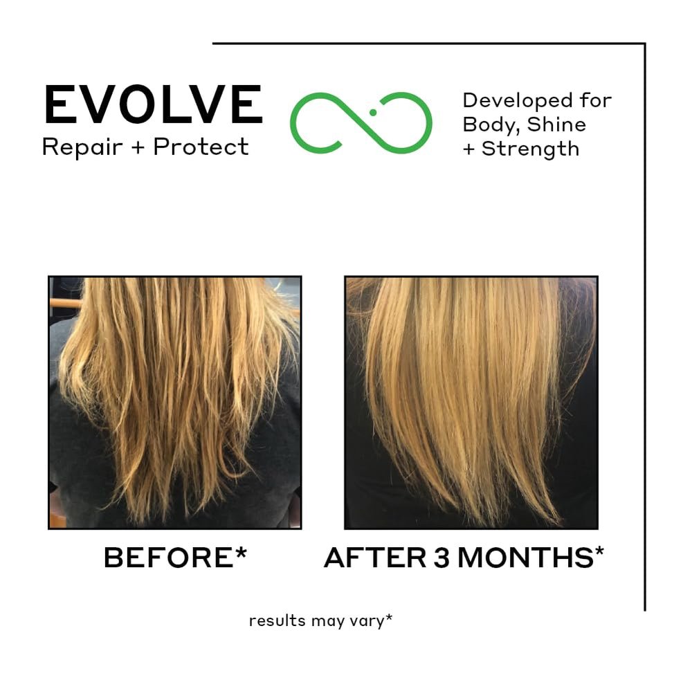 Zenagen Evolve lather application demonstrates nourishing cleansing for damaged hair.
