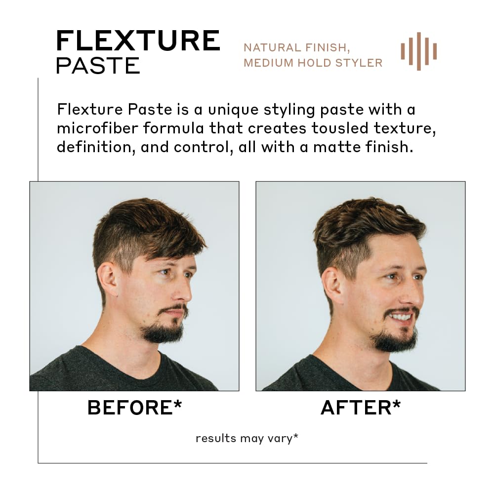 Zenagen Flexture Paste texture being applied for flexible hold.