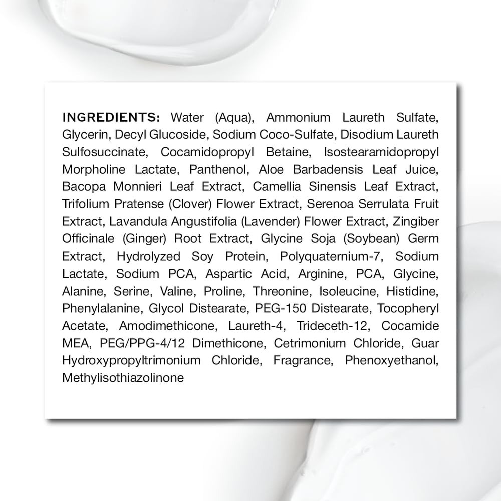 Zenagen Repairacle packaging emphasizes vegan, plant-based, all-hair-types care
