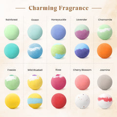ZenBombs bath bombs colorful-bath-swirls for stress-relief and vibrant water.
