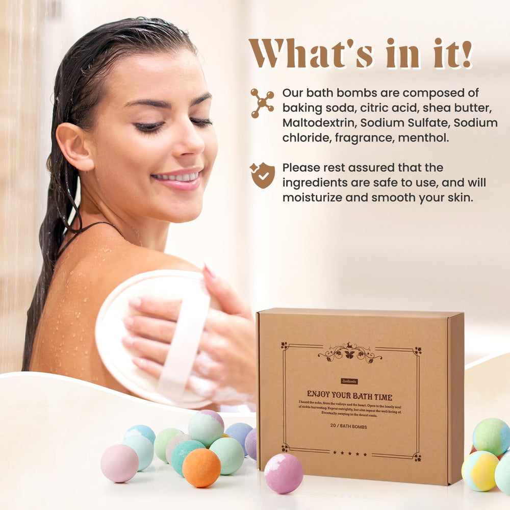 ZenBombs use-sensory-ritual swirl of color and fizz creates relaxing bath experience.