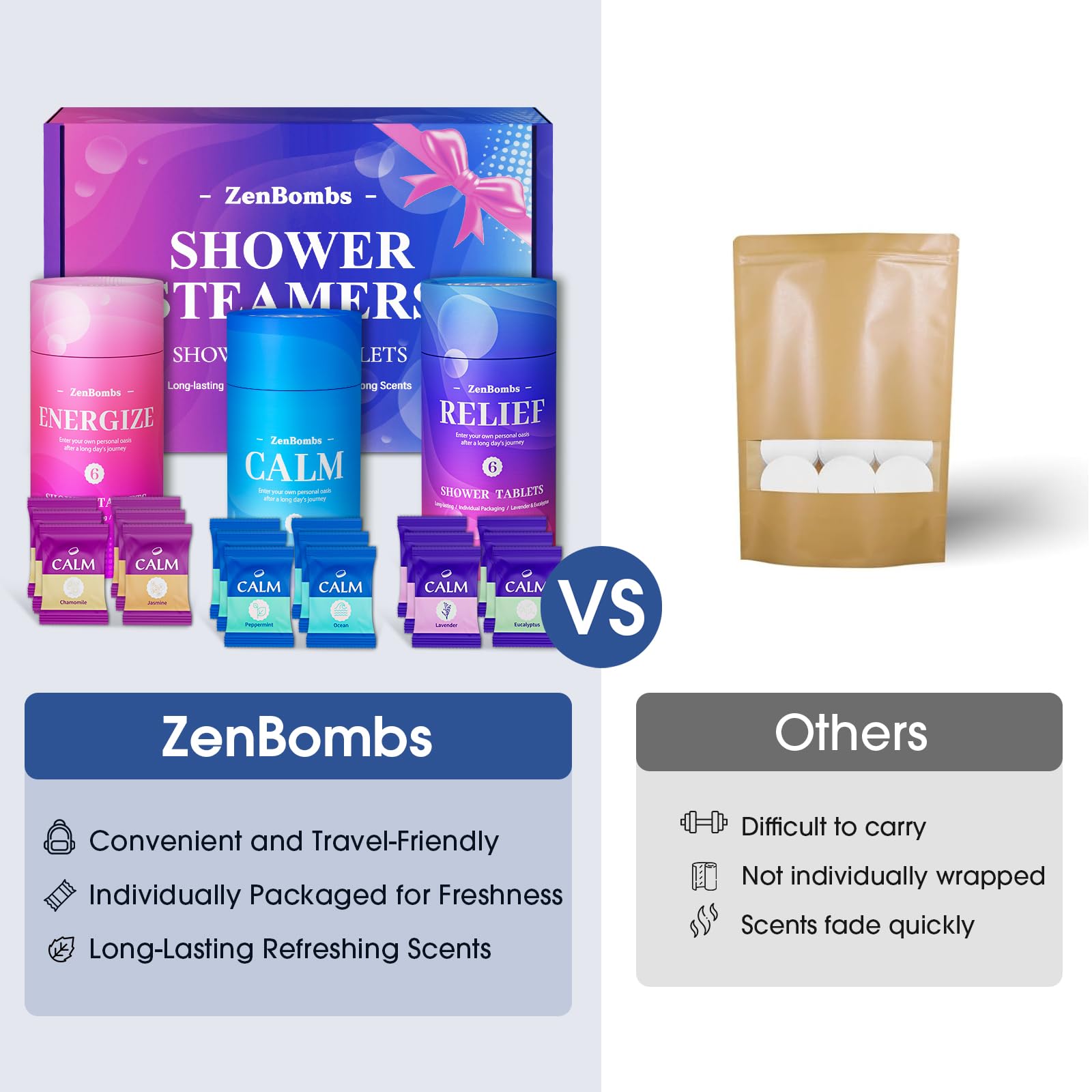 ZenBombs present box packaging is ready to gift for any occasion
