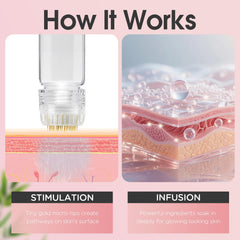 ZENGYUPING Micro-Infusion System close-up of smooth skin texture