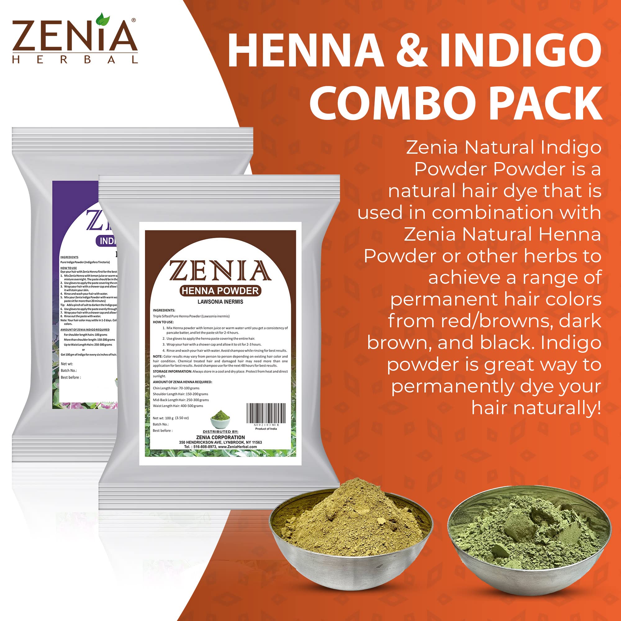 Zenia gloves during application help keep hands clean and comfortable.