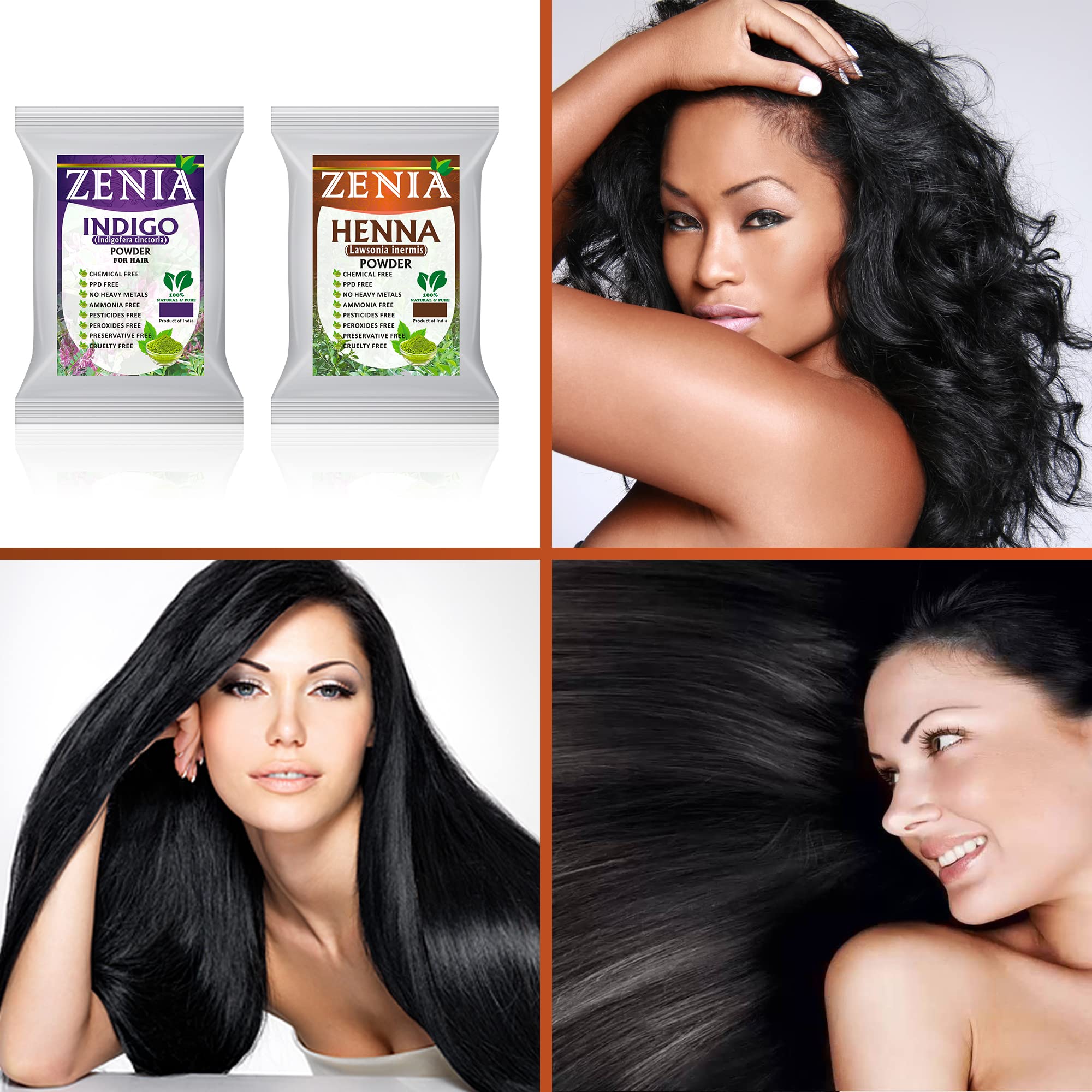 Zenia shower cap wrapped hair supports thorough development of color.