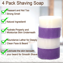 ZENNUTT polished stainless shaving bowl provides comfortable grip and controlled lather.