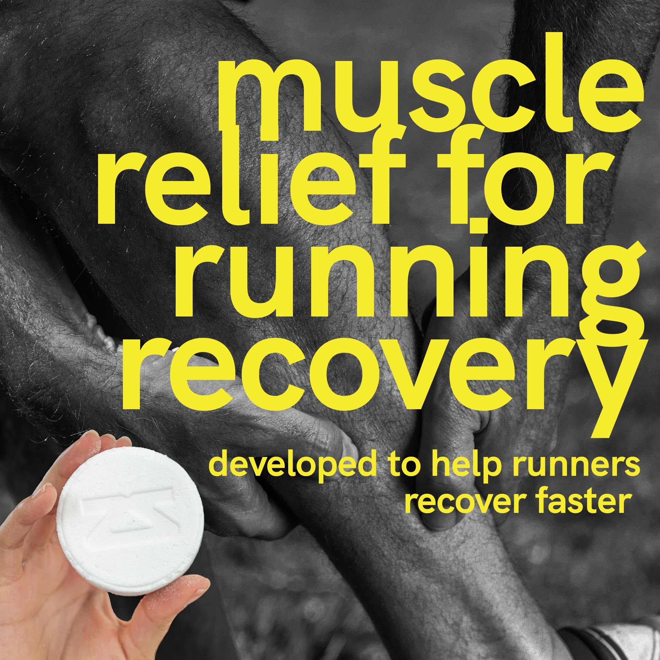 Zensah sport recovery bath bomb graphics label communicates USA-made quality and gift-friendly presentation