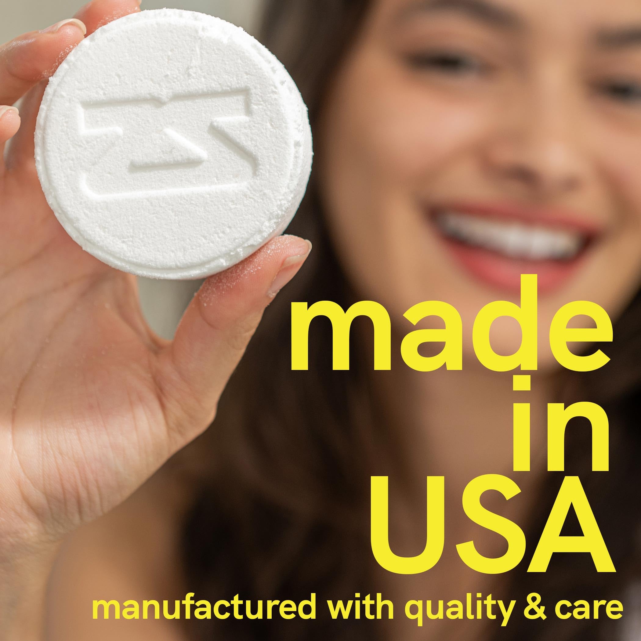 Zensah sport recovery bath bomb US-made badge suggests trusted, domestic production