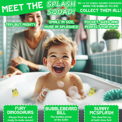 ZenseMe bath bombs with a duck toy inside offering surprise play during bath.