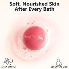 ZenseMe oatmeal-scent bath bomb for soothing, moisturizing soak