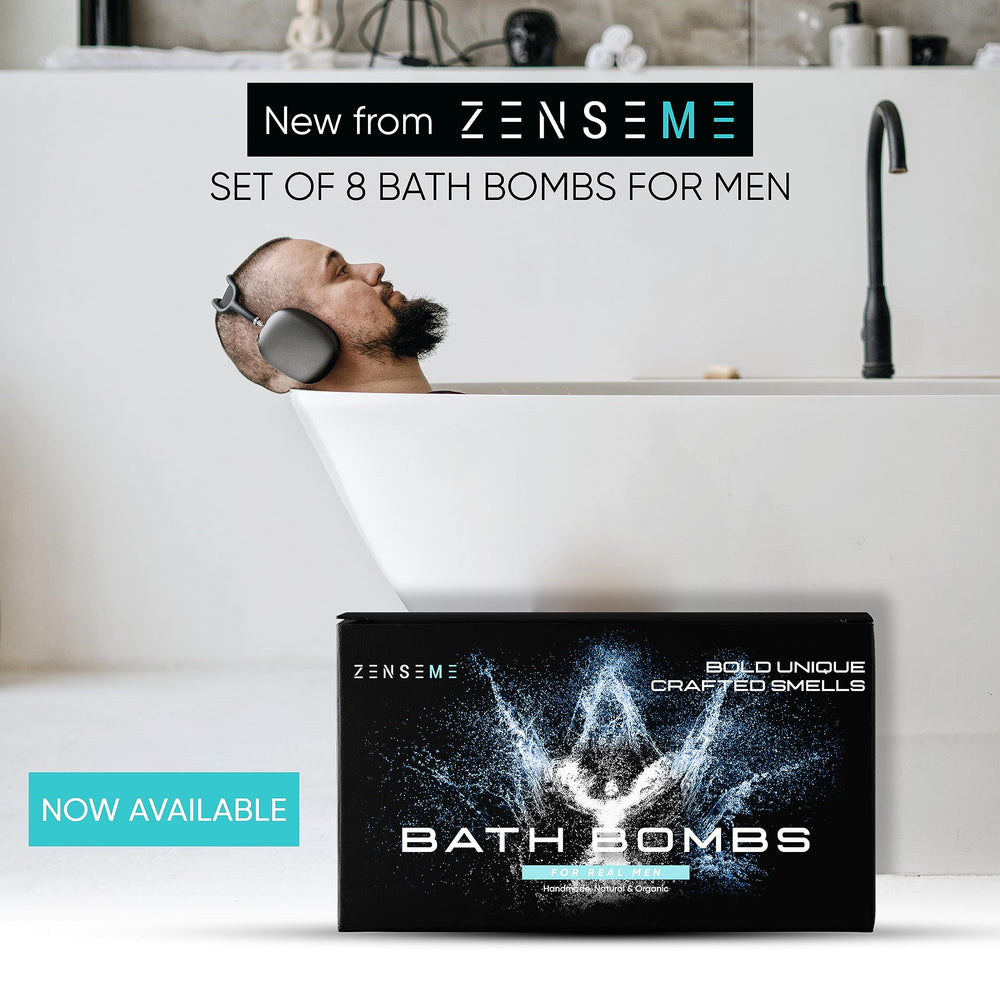 ZenseMe ocean-scent bath bomb for fresh, marine-inspired soak
