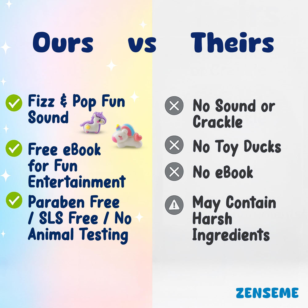 ZenseMe unicorn toy close-up reveals mini surprise inside.