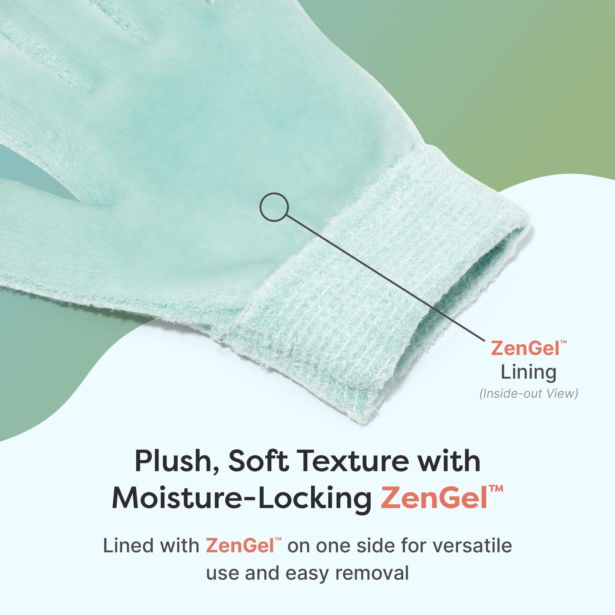 ZenToes latex-free material close-up for sensitive skin