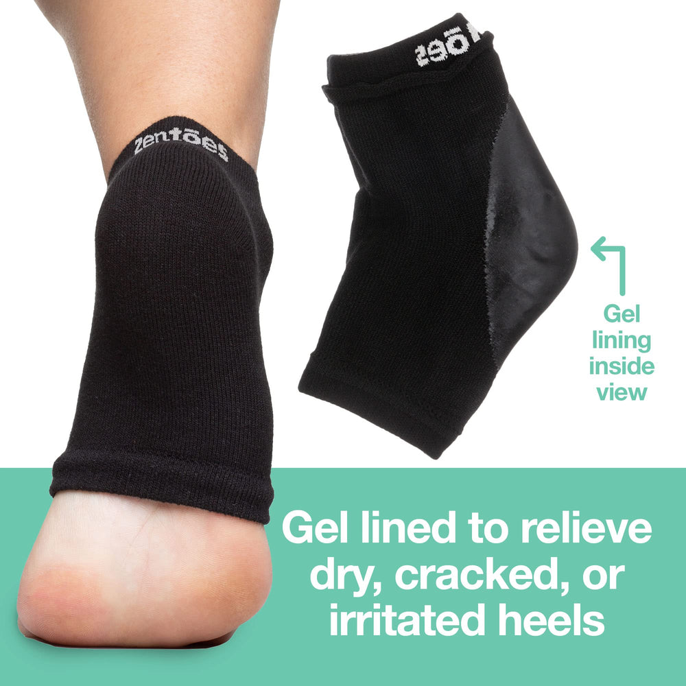 ZenToes gel socks ideal for overnight pampering after a pedicure.