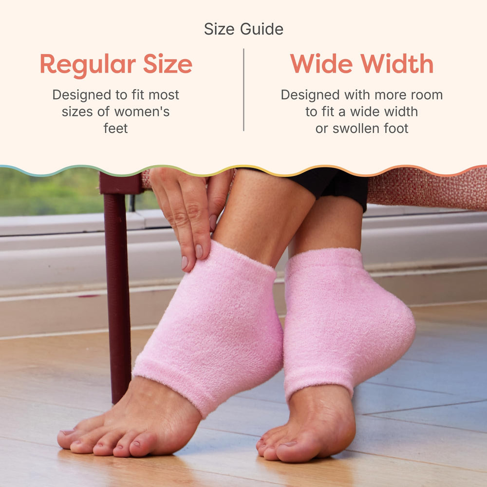 ZenToes moisturizing socks USA-based brand stamp emphasizing small business roots.