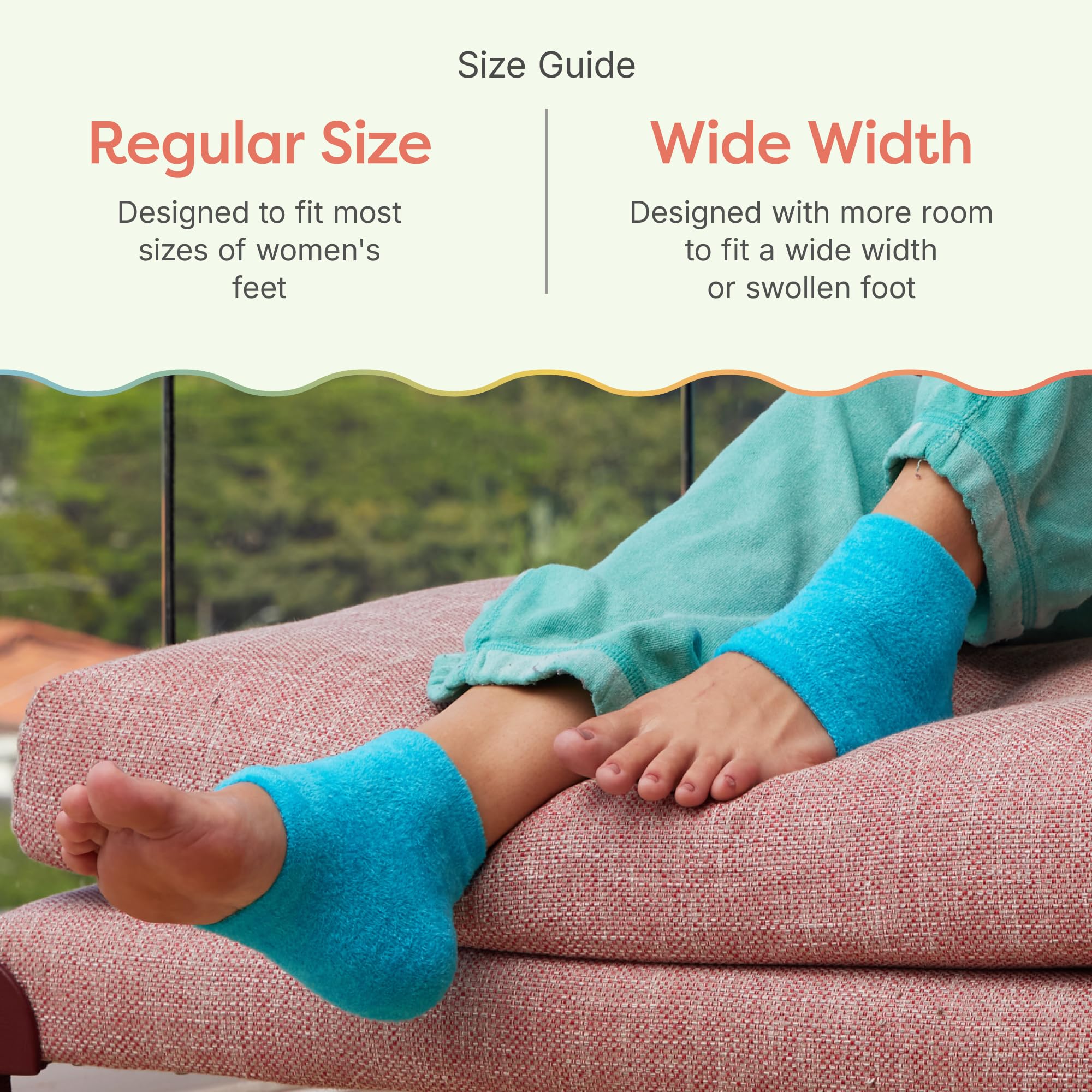 ZenToes washable and reusable socks provide lasting hydration after washing.