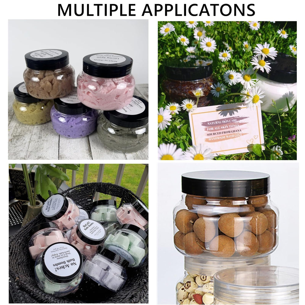 Zentriqlla travel-friendly jars fit into tote bags for on-the-go routines