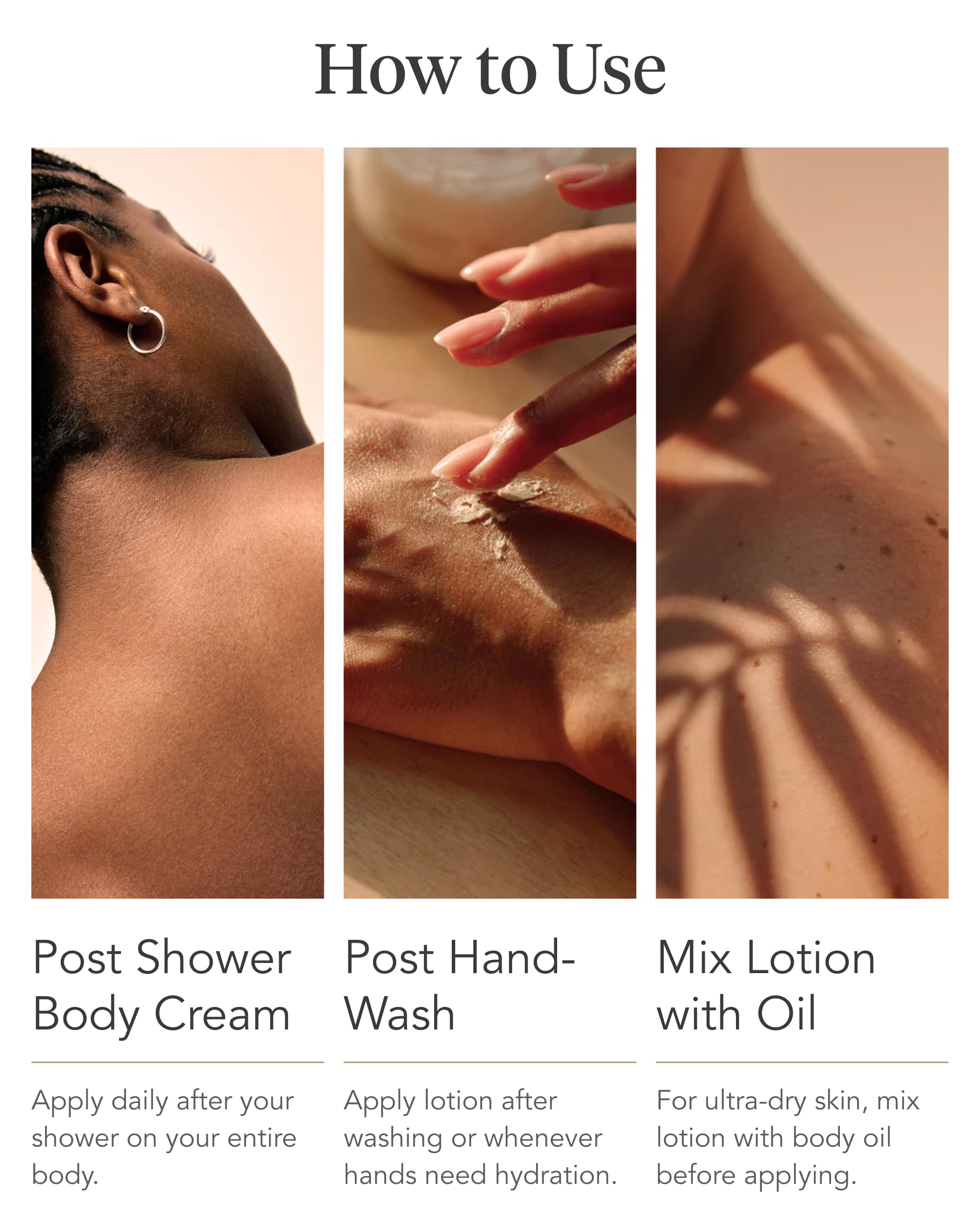 Zents Ore ingredients close-up featuring hyaluronic acid and shea butter