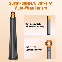 ZephBlow conical design enables gradual root-to-tip curls for natural-looking waves.