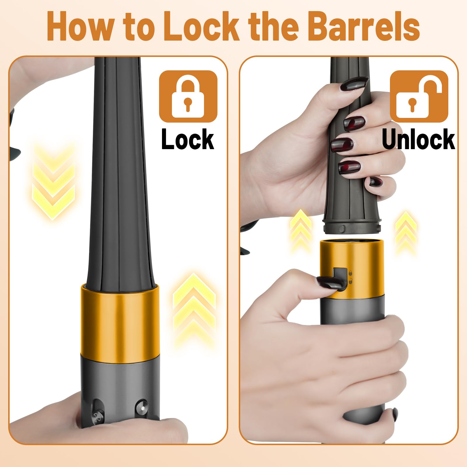 ZephBlow curling barrel adds convenience by replacing multiple tools.