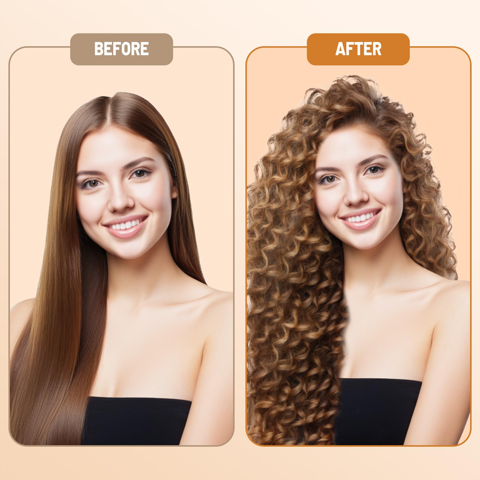 ZephBlow extended-barrel design supports thick, long hair for efficient styling.