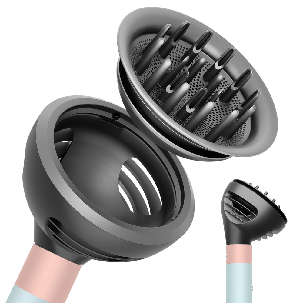 ZEPHBLOW Wave Diffuser for Dyson Airwrap compatibility – quick styling before work.