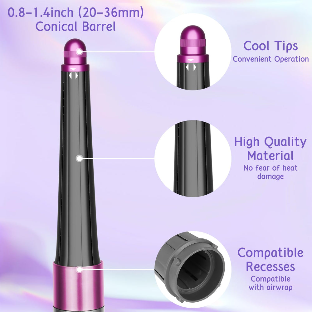 ZEPHBLOW HS01/HS05 compatibility rose ensures easy Airwrap pairing.