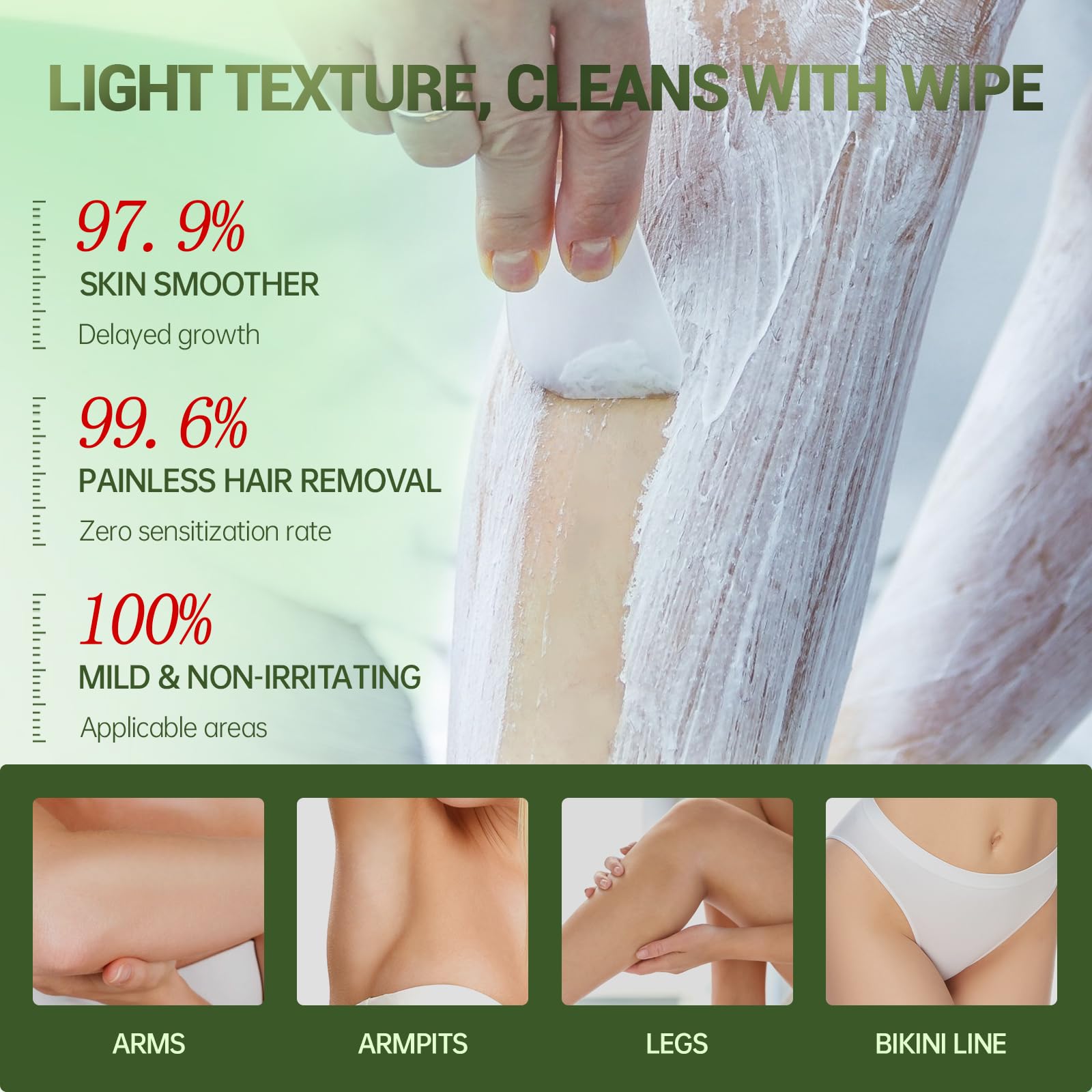 Zeponyx Hair Removal Cream for Women bikini line use with gentle formula