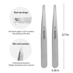 ZERNBER professional tweezers case shown for safe storage and travel.