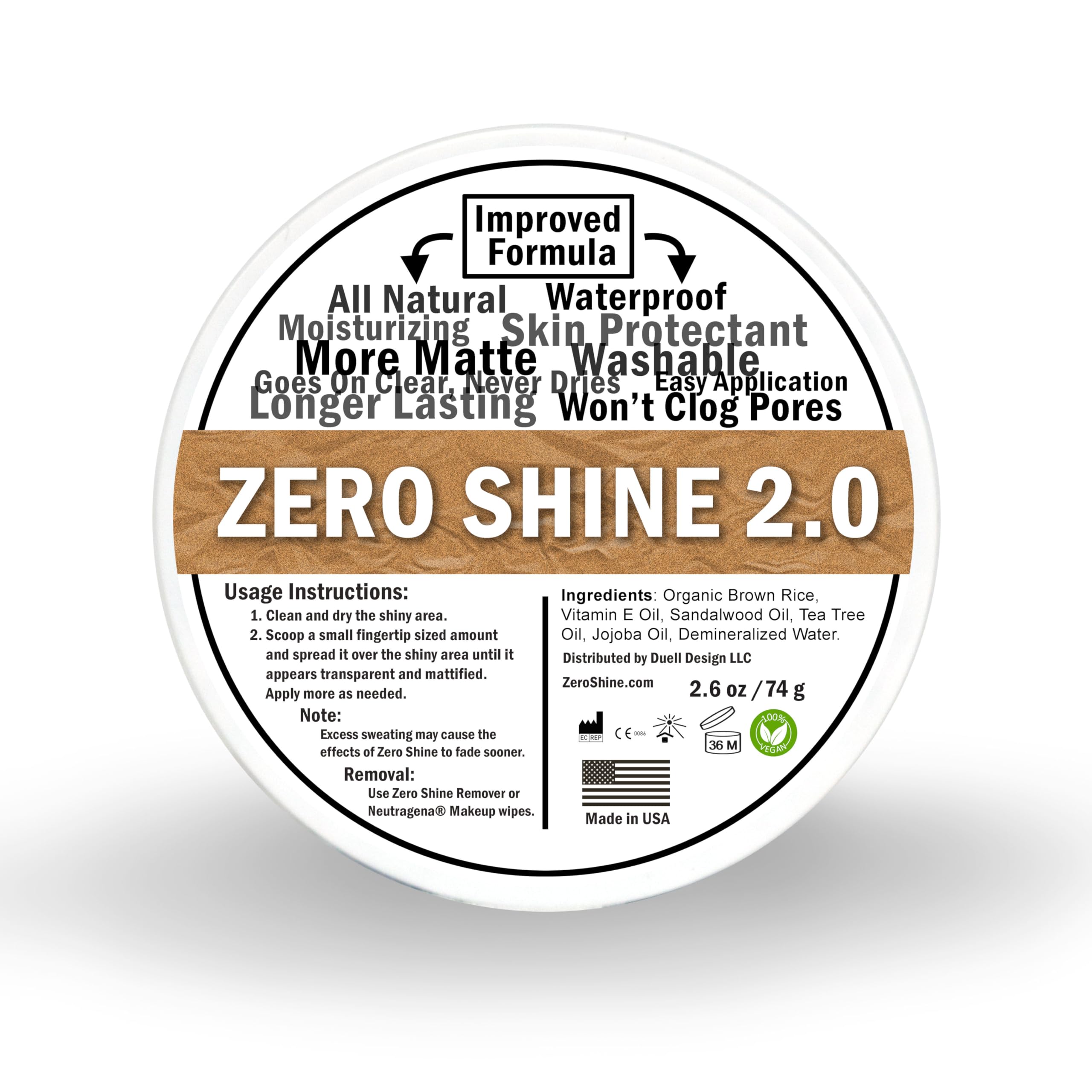Zero Shine Jar SMP Matte 2.0 packshot shows a shine-free scalp solution.