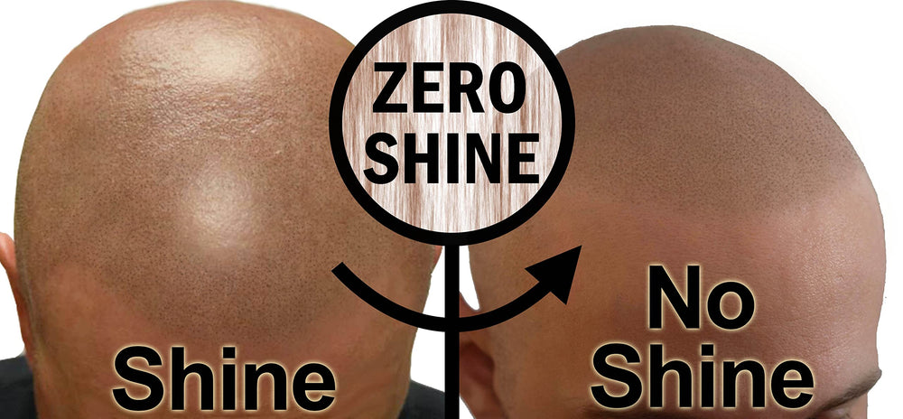 Zero Shine SPF small jar product shot reinforces daily scalp skincare routine.