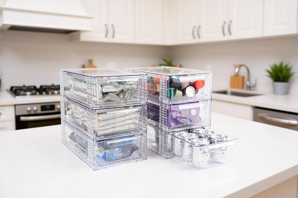 Zero Zoo anti-slip feet keep drawers stable during use.