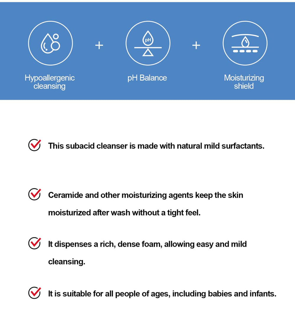 ZEROID foaming cleanser with bitter orange extract protecting skin from environmental stressors.