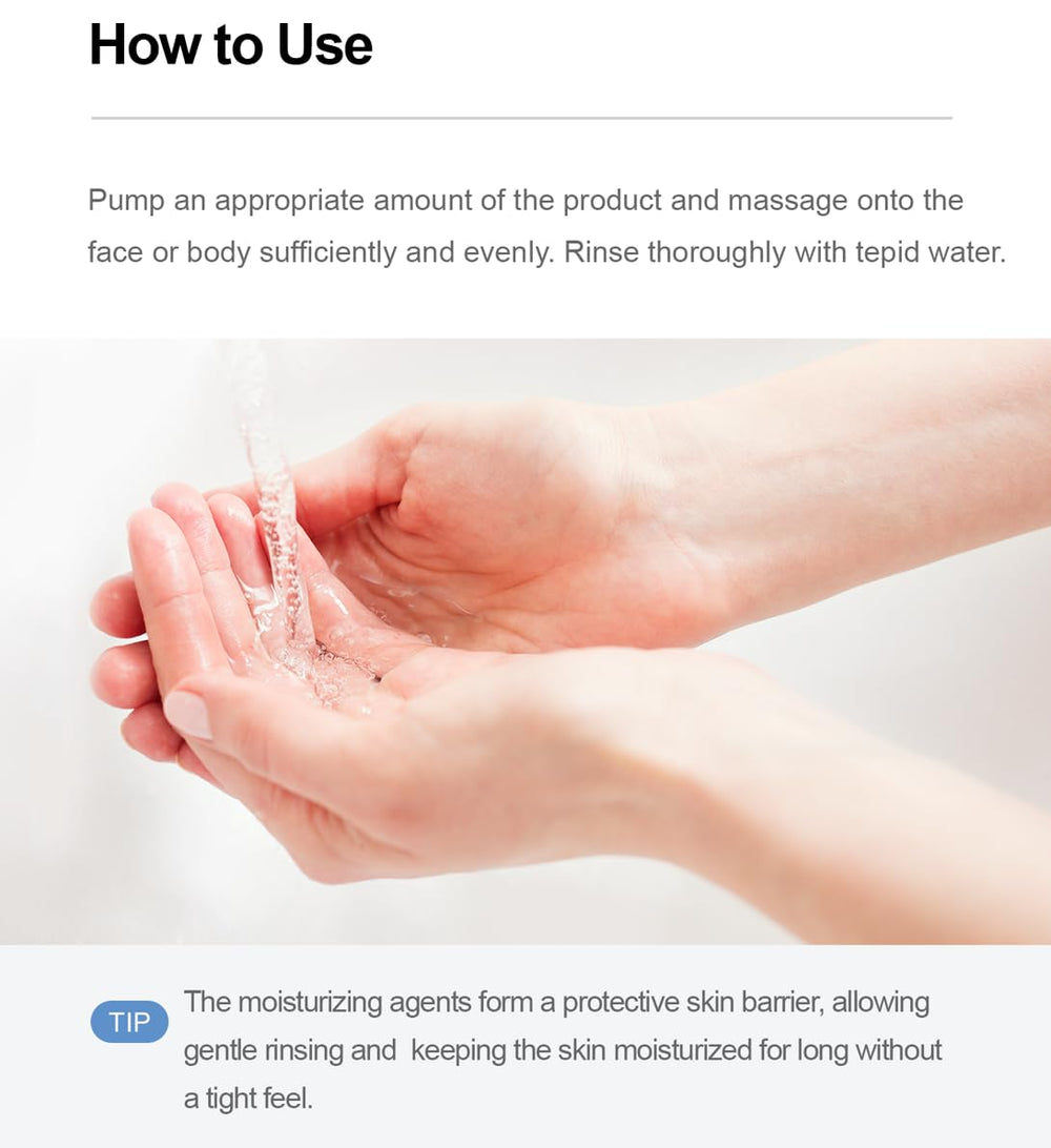 ZEROID foaming cleanser texture close-up showing creamy foam on skin.