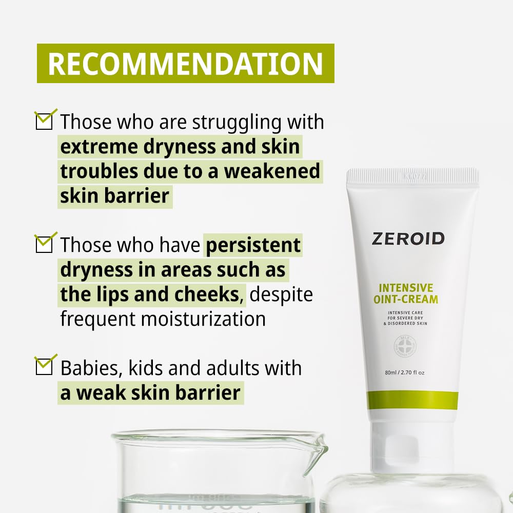 ZEROID Intensive Oint-Cream Defensamide and Zinc Gluconate emphasize soothing relief