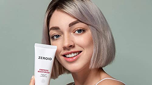 ZEROID Pimprove texture swatch reveals quick-absorbing non-greasy finish for oily skin