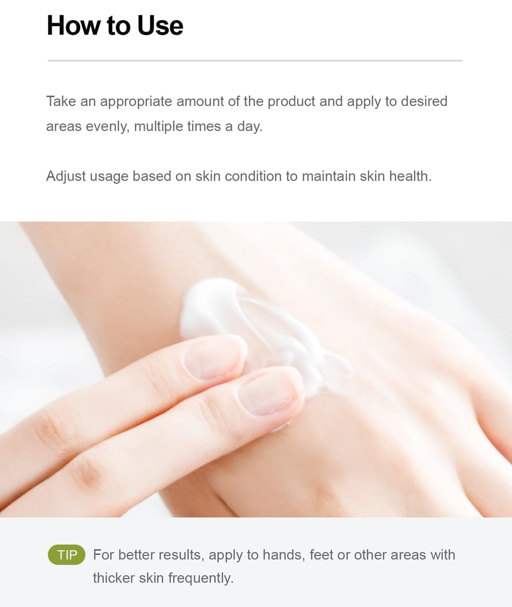ZEROID Richenic Cream with madecassoside and centella soothe skin irritation.
