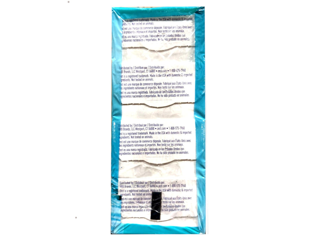 Recyclable packaging for Zest Aqua Pure cleansing bar emphasizes sustainability