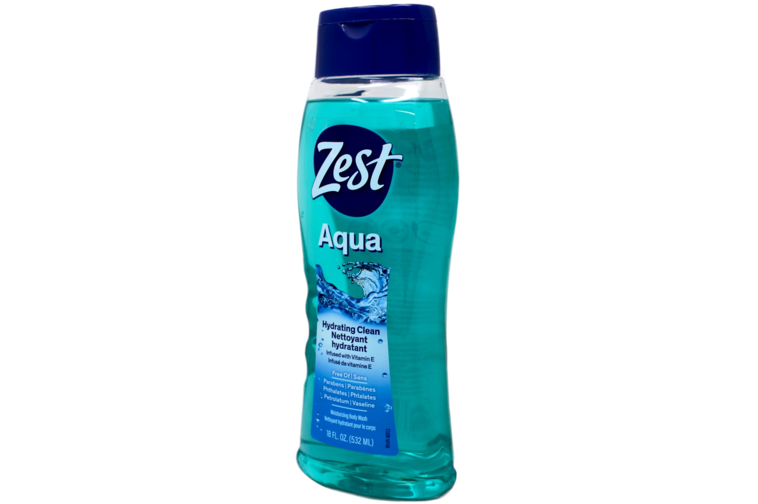 Zest Aqua 2-pack packaging dimensions for storage and gifting use