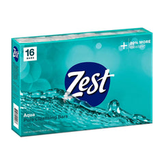 Zest Vitamin E-infused bar soap with nourishing lather for soft skin.