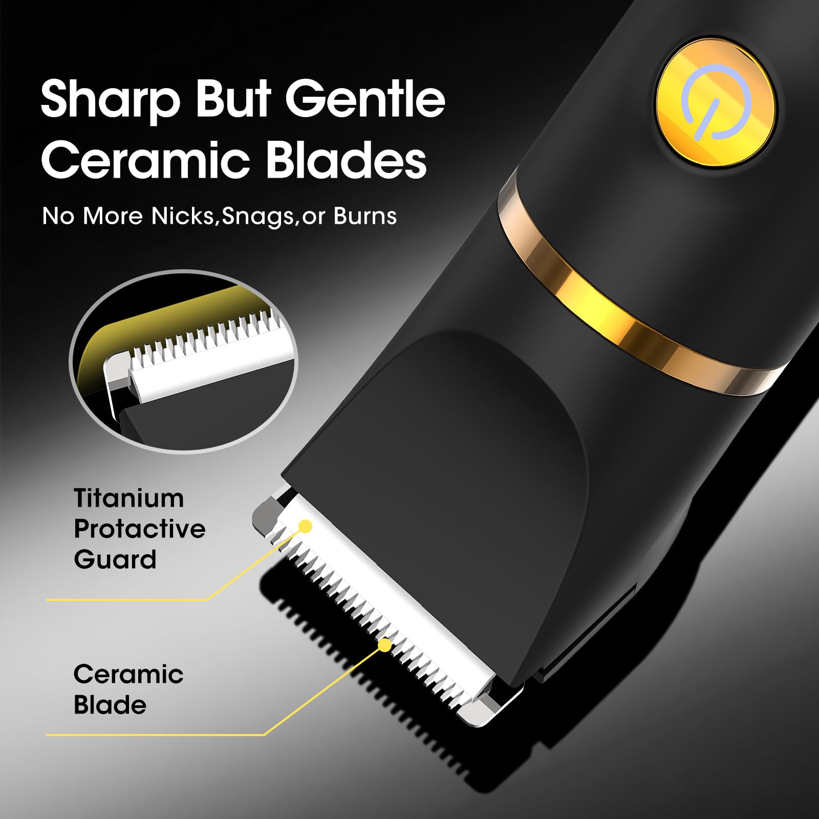 Zesuti IPX6 waterproof design for shower-friendly grooming and easy cleanup