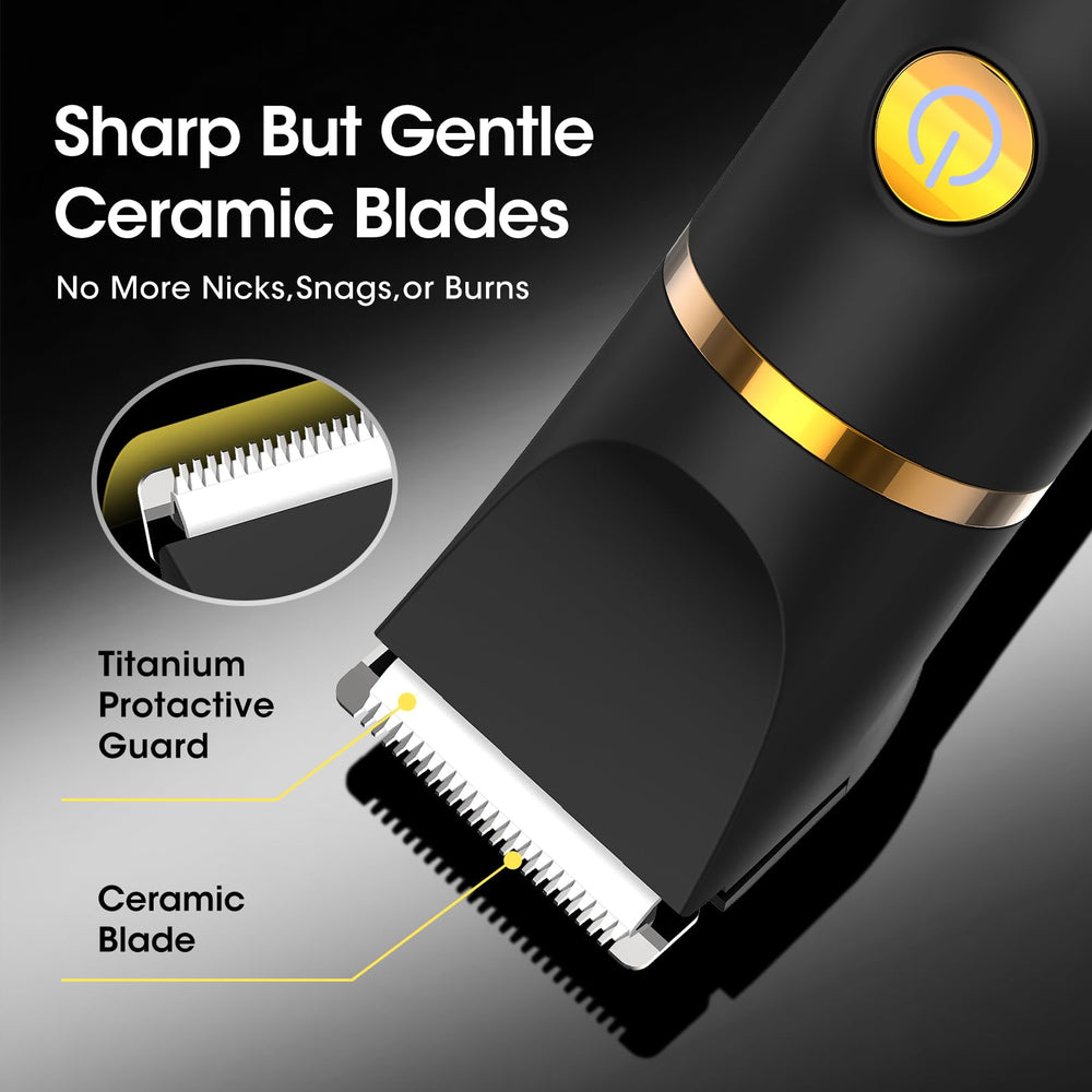 Zesuti IPX6 waterproof design for shower-friendly grooming and easy cleanup