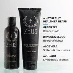 ZEUS sandalwood-fragrance bottle offers rugged freshness and smooth vanilla aroma