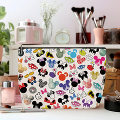 ZHAMEN makeup bag interior compartments keep cosmetics organized on the go.