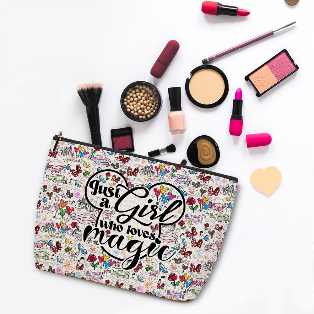 ZHAMEN makeup bag fashion design pattern adds stylish daily accessory.