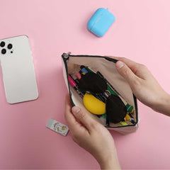 Zhamen N large-capacity makeup bag stores cosmetics and daily essentials